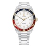 Thumbnail Image 1 of Tommy Hilfiger Men's White Dial Stainless Steel Bracelet Automatic Watch