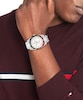 Thumbnail Image 6 of Tommy Hilfiger Men's White Dial Stainless Steel Bracelet Automatic Watch