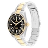 Thumbnail Image 1 of Tommy Hilfiger Men's Black Dial Stainless Steel Two Tone Bracelet Watch