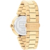 Thumbnail Image 2 of Tommy Hilfiger Ladies' Brown Dial Gold Tone Bracelet Watch