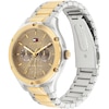 Thumbnail Image 2 of Tommy Hilfiger Ladies' Brown Dial Two Tone Stainless Steel Bracelet Watch