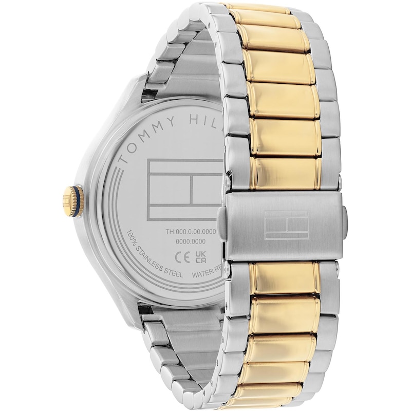 Tommy Hilfiger Ladies' Brown Dial Two Tone Stainless Steel Bracelet Watch