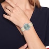 Thumbnail Image 4 of Tommy Hilfiger Ladies' Stone Set Bezel Two Tone Bracelet Watch