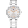 Thumbnail Image 1 of Tommy Hilfiger Ladies' Silver Dial Stainless Steel Bracelet Watch