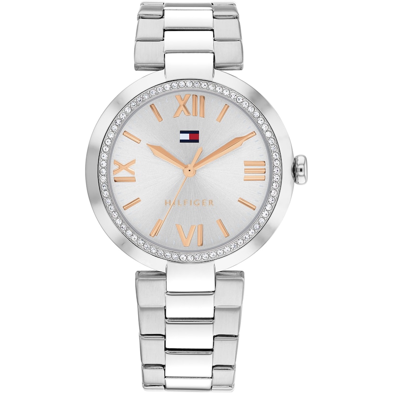 Main Image 1 of Tommy Hilfiger Ladies' Silver Dial Stainless Steel Bracelet Watch