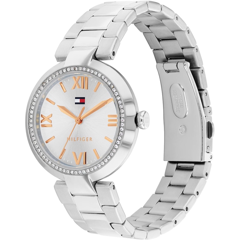 Main Image 2 of Tommy Hilfiger Ladies' Silver Dial Stainless Steel Bracelet Watch