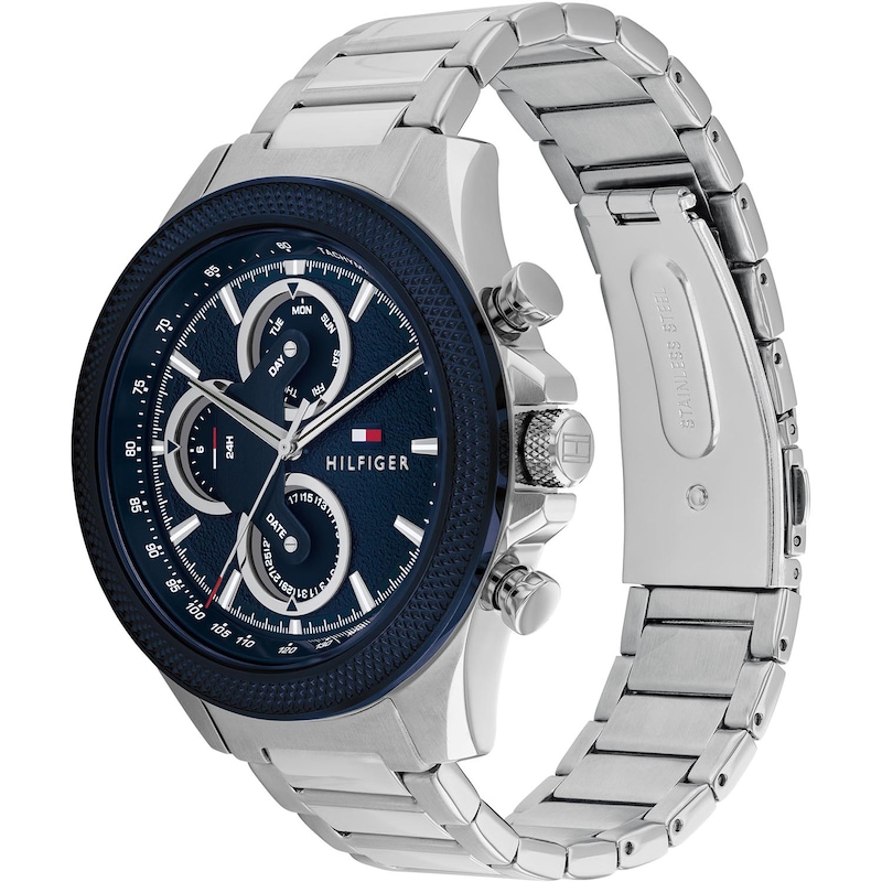 Main Image 2 of Tommy Hilfiger Men's Blue Dial Stainless Steel Bracelet Watch