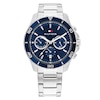 Thumbnail Image 0 of Tommy Hilfiger Men's Blue Chronograph Dial Stainless Steel Bracelet Watch