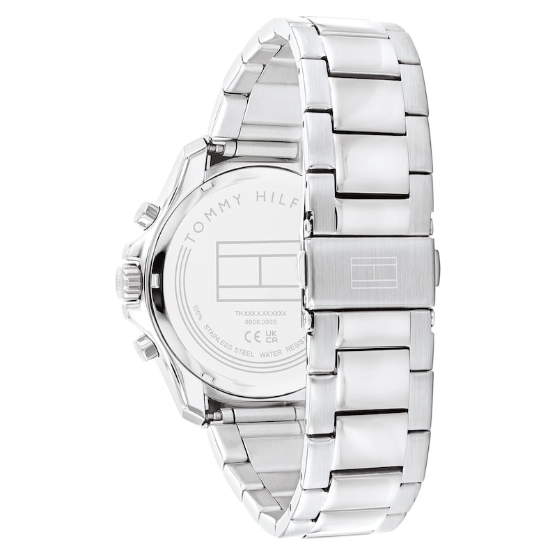Main Image 3 of Tommy Hilfiger Men's Blue Chronograph Dial Stainless Steel Bracelet Watch