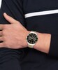 Thumbnail Image 4 of Tommy Hilfiger Men's Black Chronograph Dial Two Tone Bracelet Watch