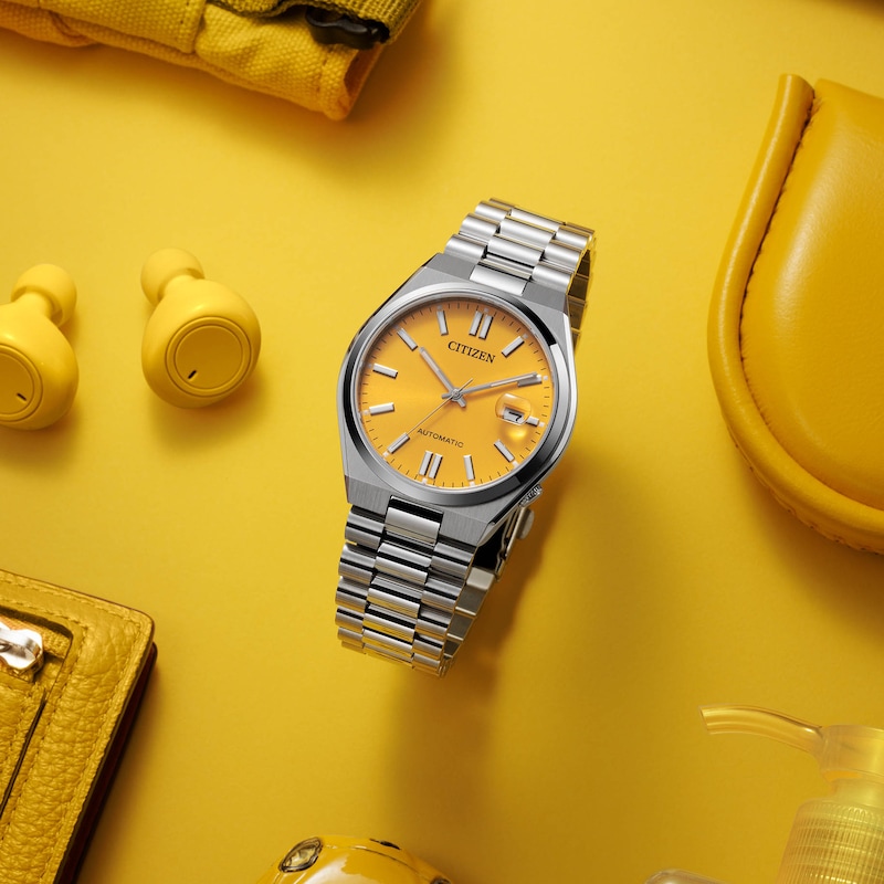 Main Image 7 of Citizen Automatic Tsuyosa Men's Stainless Steel Bracelet Watch