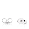 Thumbnail Image 2 of Sterling Silver Round & Heart CZ And 5mm Ball Set of 3 Stud Earrings