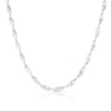 Sterling Silver Twist Chain Necklace