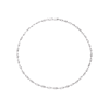 Thumbnail Image 2 of Sterling Silver Twist Chain Necklace