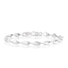 Thumbnail Image 0 of Sterling Silver Twist Chain Bracelet