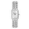 Thumbnail Image 1 of Sekonda Sparkle Ladies' White Dial Blue Detail Silver Tone Bracelet Watch
