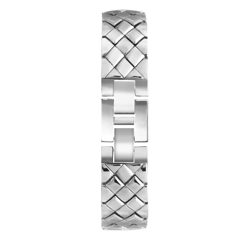 Main Image 3 of Sekonda Sparkle Ladies' White Dial Blue Detail Silver Tone Bracelet Watch