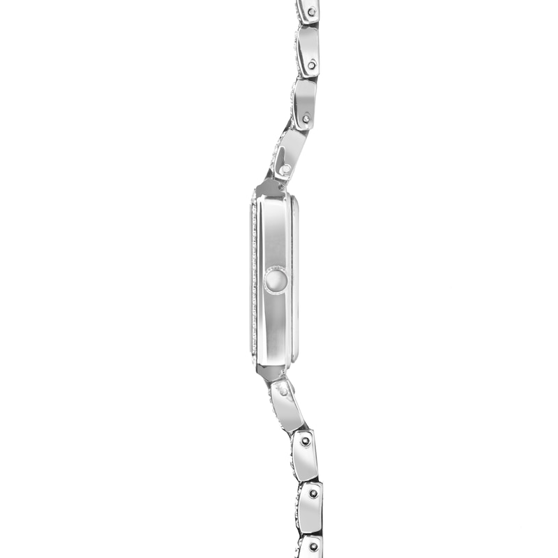 Main Image 4 of Sekonda Sparkle Ladies' White Dial Blue Detail Silver Tone Bracelet Watch