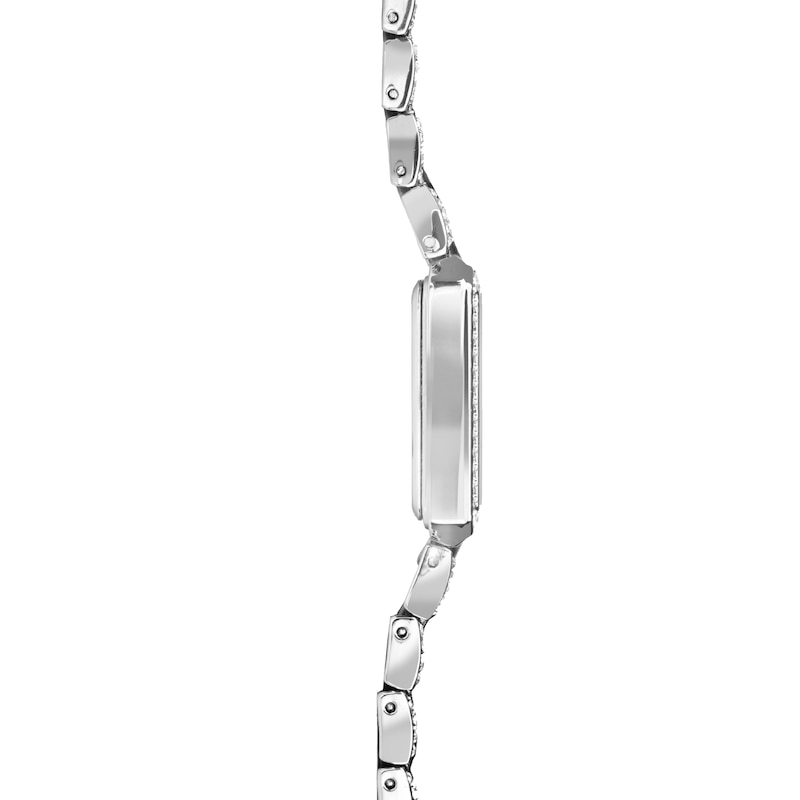 Main Image 5 of Sekonda Sparkle Ladies' White Dial Blue Detail Silver Tone Bracelet Watch