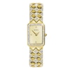 Thumbnail Image 1 of Sekonda Sparkle Ladies' Champagne Dial Blue Detail Gold Tone Bracelet Watch