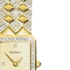 Thumbnail Image 2 of Sekonda Sparkle Ladies' Champagne Dial Blue Detail Gold Tone Bracelet Watch