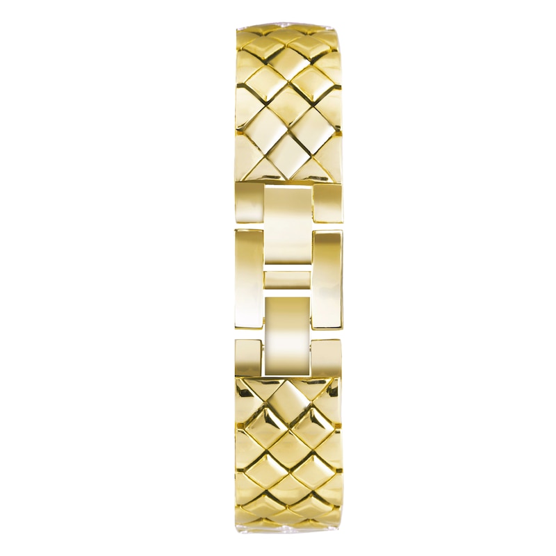 Main Image 3 of Sekonda Sparkle Ladies' Champagne Dial Blue Detail Gold Tone Bracelet Watch
