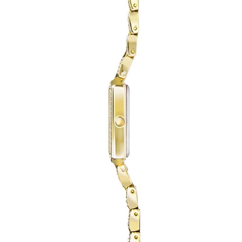 Main Image 4 of Sekonda Sparkle Ladies' Champagne Dial Blue Detail Gold Tone Bracelet Watch