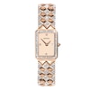 Thumbnail Image 0 of Sekonda Sparkle Ladies' Rose Dial Blue Detail Rose Tone Bracelet Watch