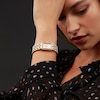 Thumbnail Image 6 of Sekonda Sparkle Ladies' Rose Dial Blue Detail Rose Tone Bracelet Watch