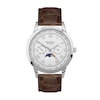 Thumbnail Image 0 of Sekonda Moonphase Men's White Dial Brown Leather Strap Watch