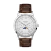 Thumbnail Image 1 of Sekonda Moonphase Men's White Dial Brown Leather Strap Watch