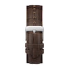 Thumbnail Image 3 of Sekonda Moonphase Men's White Dial Brown Leather Strap Watch