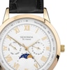 Thumbnail Image 1 of Sekonda Moonphase Men's White Dial Black Leather Strap Watch