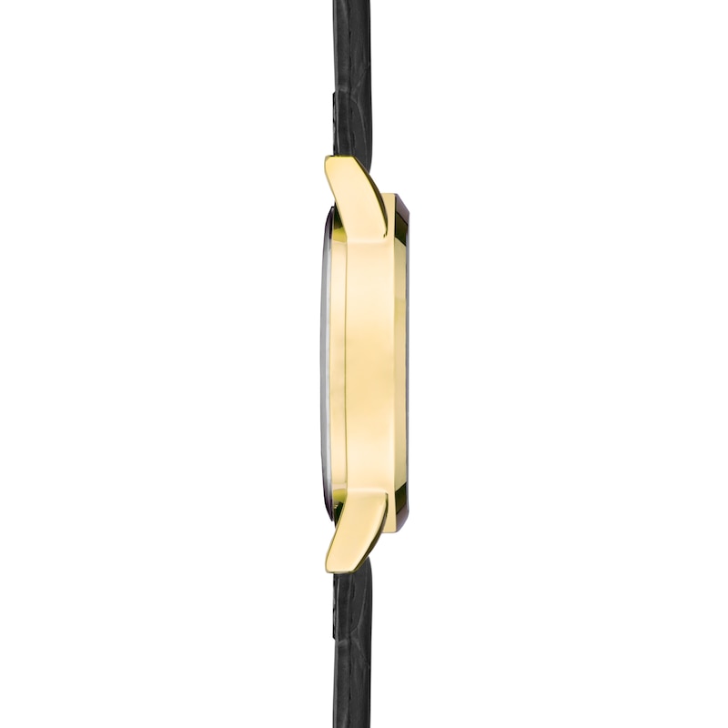 Main Image 5 of Sekonda Moonphase Men's White Dial Black Leather Strap Watch