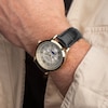 Thumbnail Image 5 of Sekonda Moonphase Men's White Dial Black Leather Strap Watch