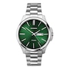 Thumbnail Image 1 of Sekonda Classic Men's Green Dial Stainless Steel Bracelet Watch