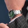 Thumbnail Image 5 of Sekonda Classic Men's Green Dial Stainless Steel Bracelet Watch