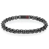 Thumbnail Image 0 of Tommy Hilfiger Men's Black Ion Plated Tight Link Chain Bracelet