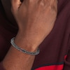 Thumbnail Image 2 of Tommy Hilfiger Men's Black Ion Plated Tight Link Chain Bracelet
