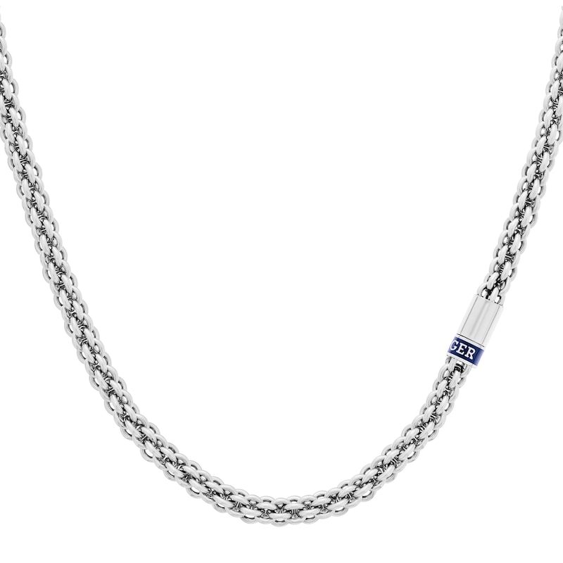 Main Image 2 of Tommy Hilfiger Men's Stainless Steel Tight link Necklace