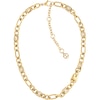 Thumbnail Image 1 of Tommy Hilfiger Ladies' Gold Tone Paper Link Chain Necklace
