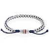 Thumbnail Image 0 of Tommy Hilfiger Men's Stainless Steel & Navy Nylon Adjustable Bracelet