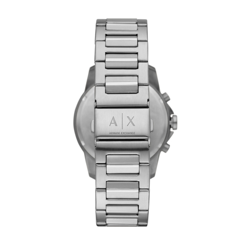 Armani Exchange Men's Silver Dial & Stainless Steel Bracelet Watch