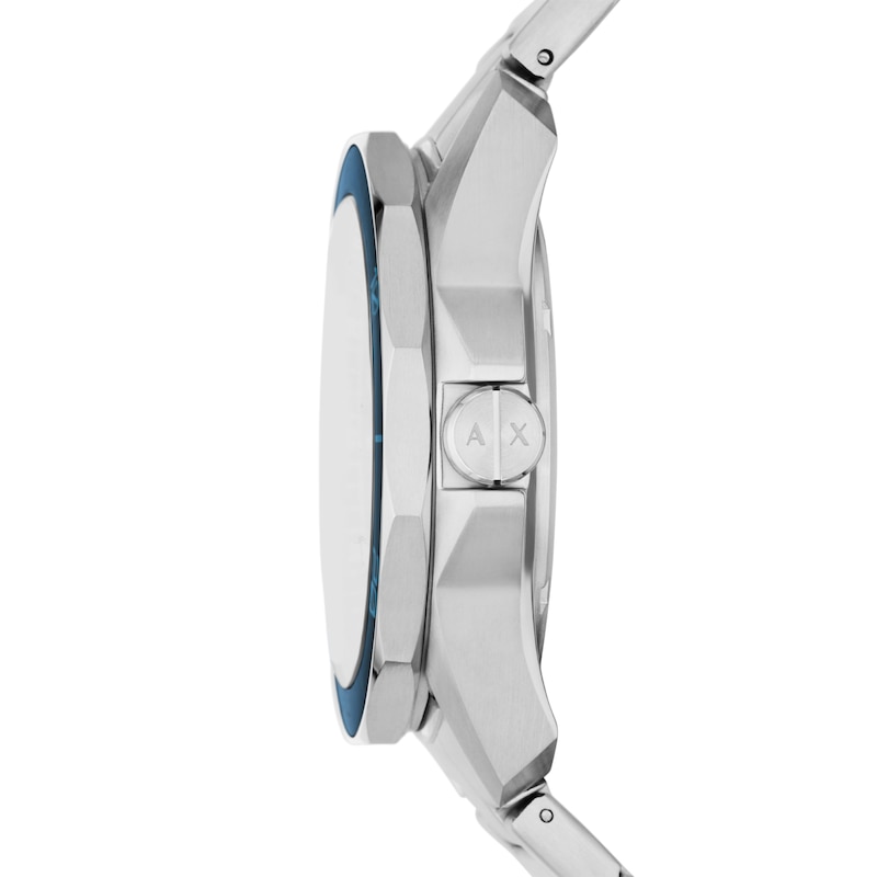 Armani Exchange Spencer Men's Blue Dial & Stainless Steel Bracelet Watch