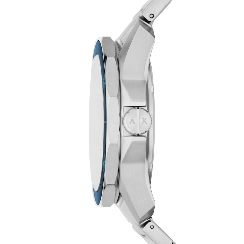 Main Image 2 of Armani Exchange Spencer Men's Blue Dial & Stainless Steel Bracelet Watch