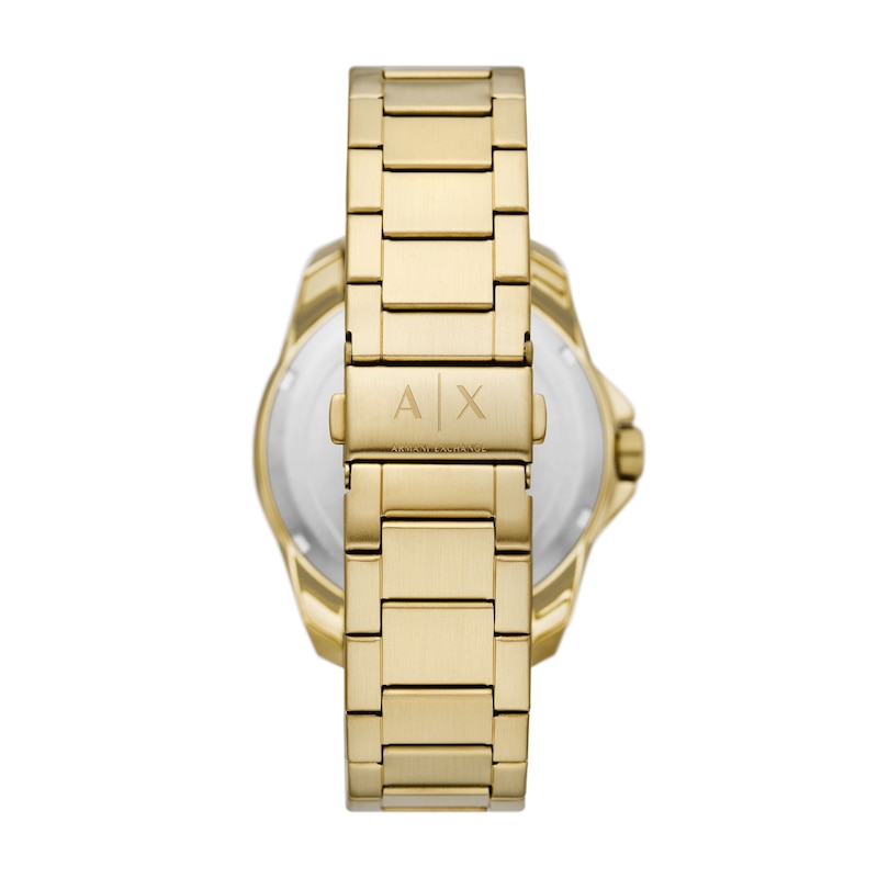 Main Image 3 of Armani Exchange Spencer Men's Green Dial & Gold-Tone Stainless Steel Watch