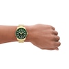 Thumbnail Image 3 of Armani Exchange Spencer Men's Green Dial & Gold-Tone Stainless Steel Watch