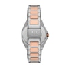 Thumbnail Image 2 of Armani Exchange Ladies' Silver Dial & Two Tone Stainless Steel Watch