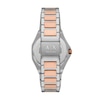 Thumbnail Image 3 of Armani Exchange Ladies' Silver Dial & Two Tone Stainless Steel Watch