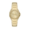 Thumbnail Image 1 of Armani Exchange Andrea Unisex Gold Tone Dial & Stainless Steel Bracelet Watch